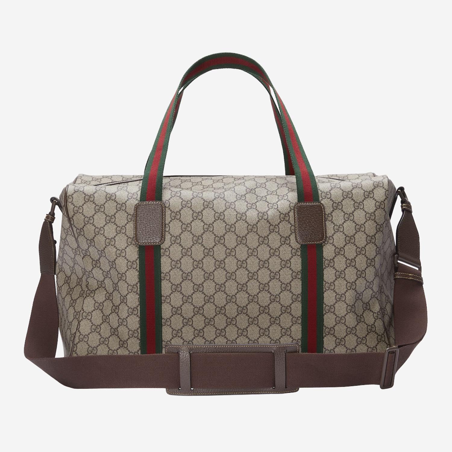 BORSA DA VIAGGIO CON DETTAGLIO WEB 758664 FACK79768 GUCCI 
