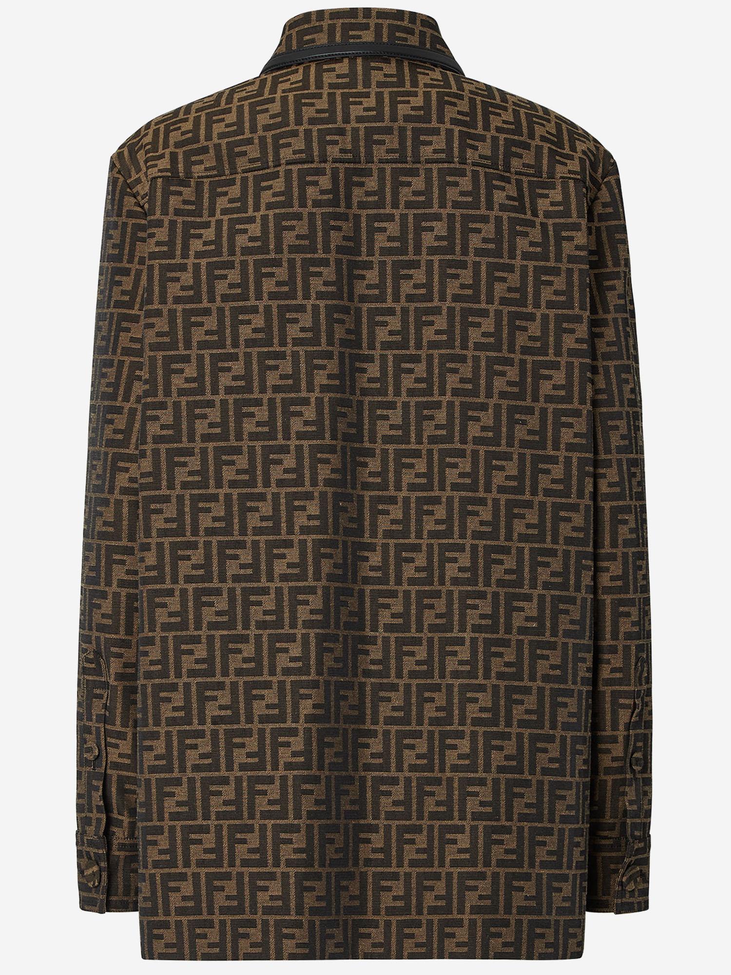 GIACCA FF IN CANVAS FJ7564 A5W3F118W FENDI 
