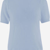 Maglia A MANICHE CORTE IN CASHMERE 26211132 11 ALLUDE 