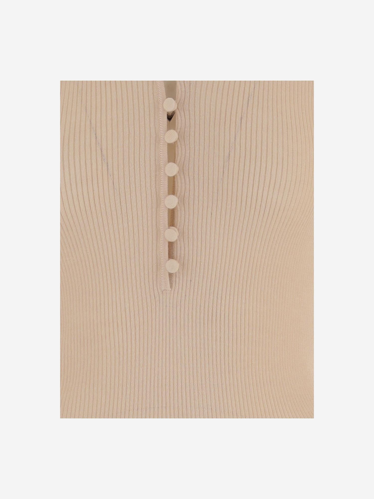 MAGLIA HENLEY IN LANA CH25WMP05530 6I6 CHLOE 