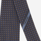CRAVATTA IN SETA CON PATTERN GEOMETRICO 351356 004 SALVATORE FERRAGAMO 