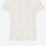 T-SHIRT TORI IN COTONE 7937K526 WHT THE ROW 
