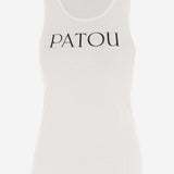 TANK TOP CON LOGO JE0159994 001W PATOU 