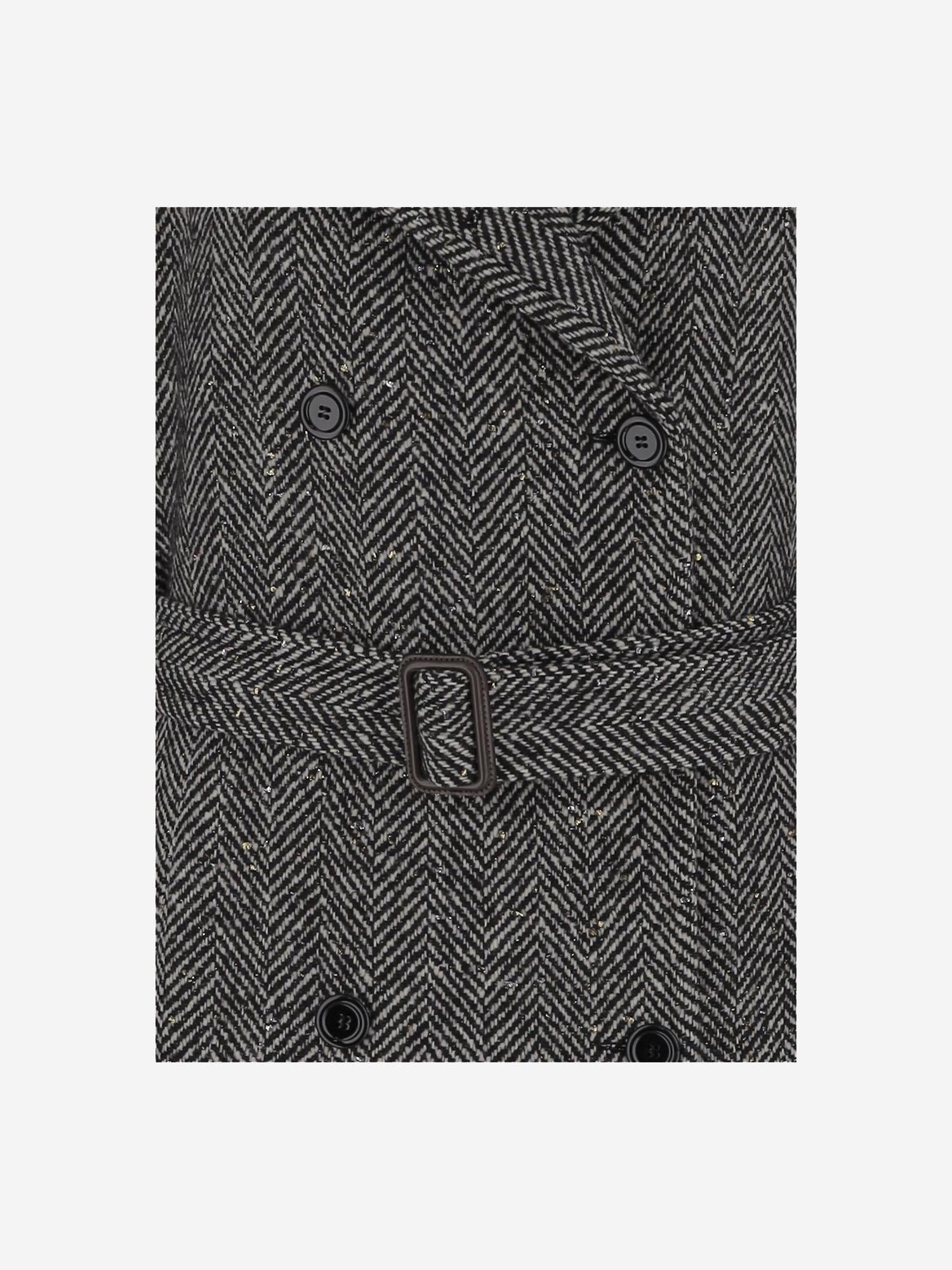 CAPPOTTO DOPPIOPETTO IN MISTO LANA BONNYS 110007N1075 TAGLIATORE 