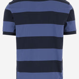 POLO IN COTONE A RIGHE CON LOGO EM004819 AF23154MB600 EMPORIO ARMANI 