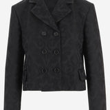 Giacca doppiopetto in misto lana CH25WVE70308 001 CHLOE 