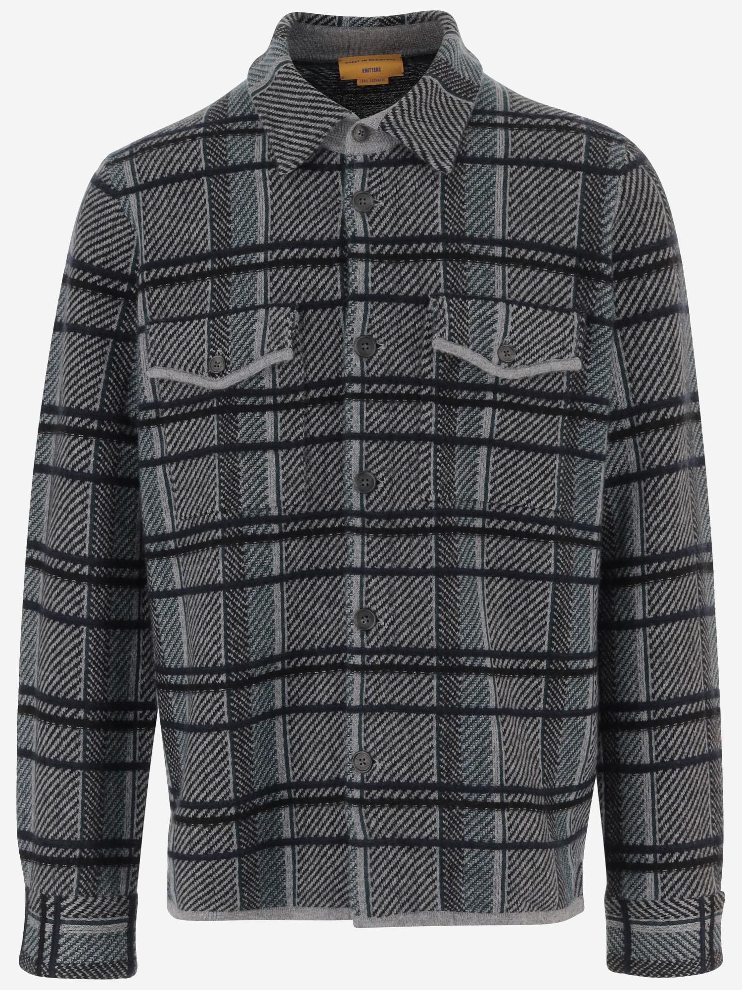 Camicia IN CASHMERE U20210JM BLKCO GUEST IN RESIDENCE 