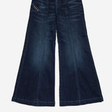 JEANS IN DENIM DI COTONE STRETCH J02343 KXBQMK01 DIESEL KIDS 