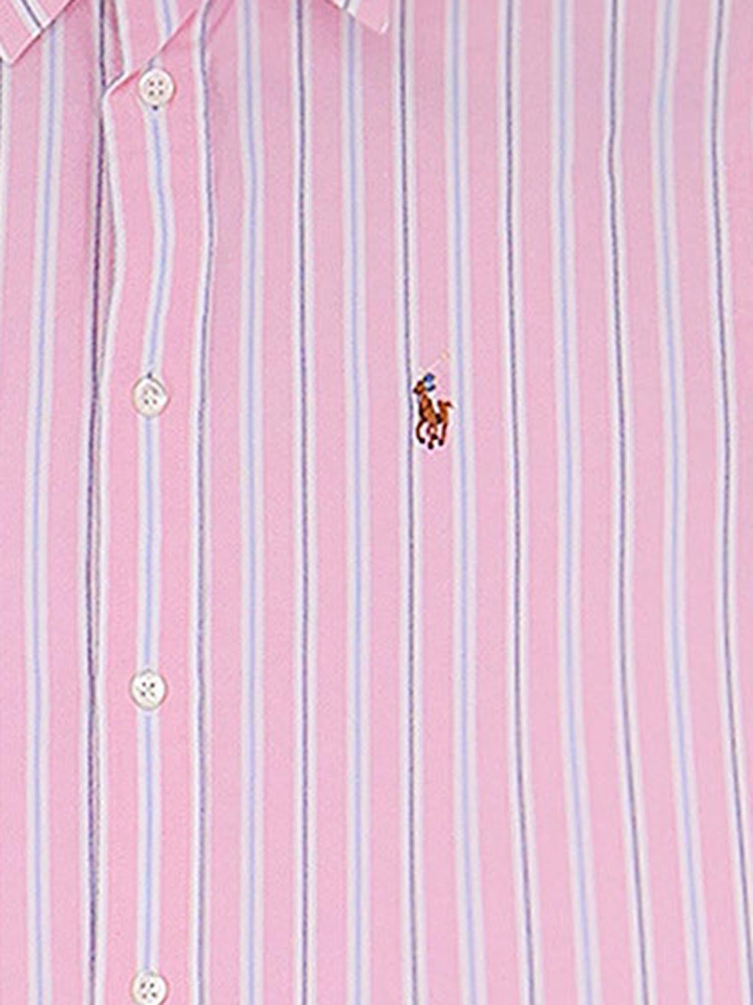 Camicia a righe con logo 211970739 502 POLO RALPH LAUREN 
