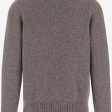 MAGLIONE IN CASHMERE U120WS BROWNMOULINE OLIVER LATTUGHI 