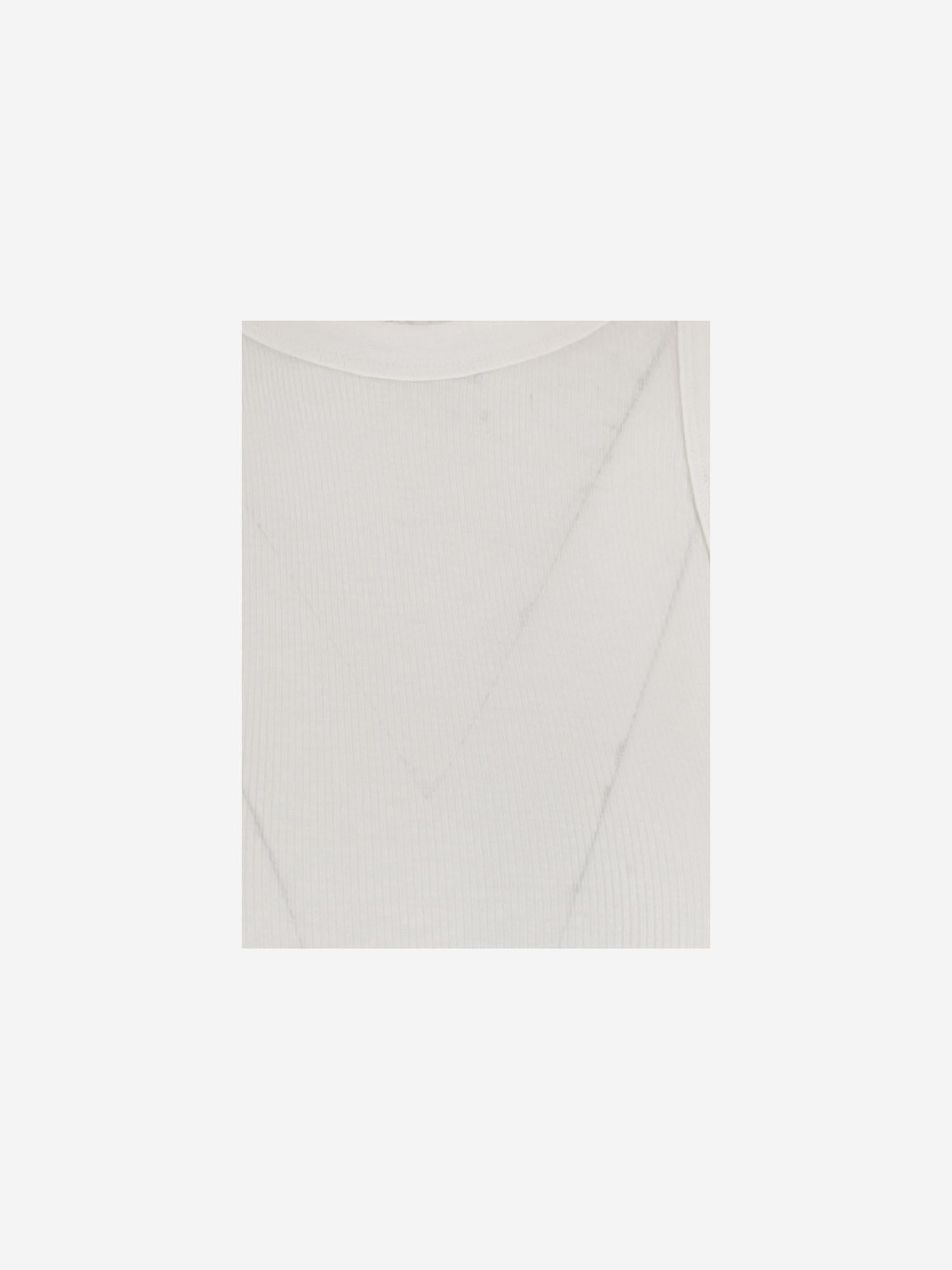 Canotta in modal con logo JO0291 PG1904002 JW ANDERSON 