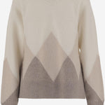 MAGLIONE IN CASHMERE CON SFUMATURE KNJP2504 220 ARCH4 