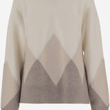 MAGLIONE IN CASHMERE CON SFUMATURE KNJP2504 220 ARCH4 