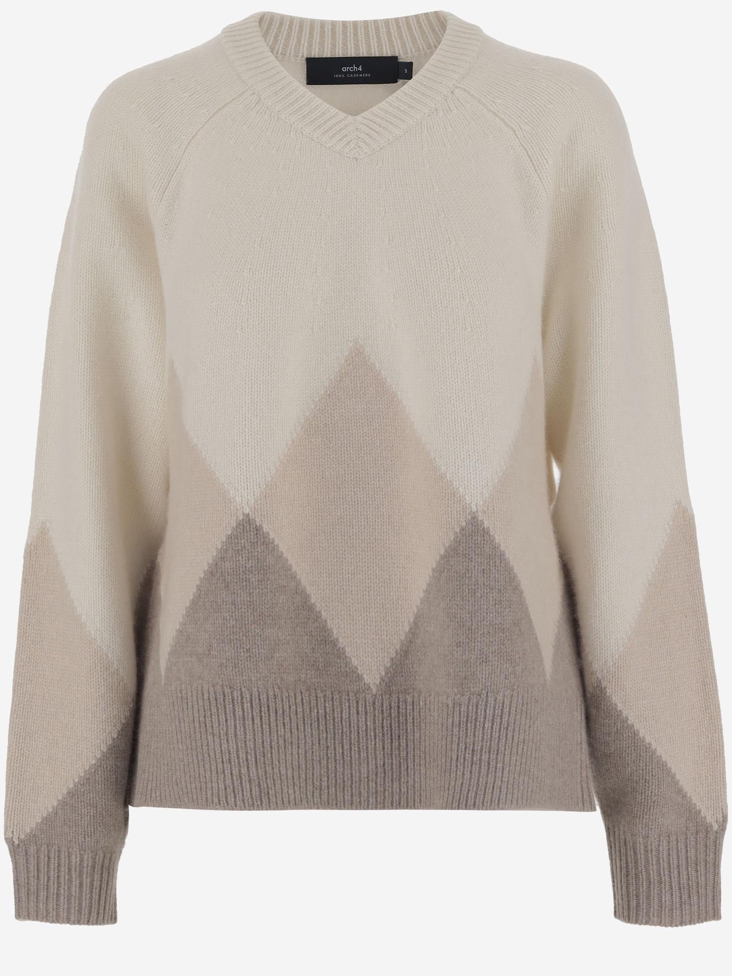 MAGLIONE IN CASHMERE CON SFUMATURE KNJP2504 220 ARCH4 