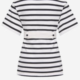 ABITO IN COTONE A RIGHE 8I0001089AXT F07 MONCLER ENFANTS 