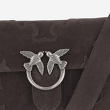 Borsa Love Bag One Slouchy in suede 106243 A0F6M11O PINKO 