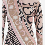 ABITO LUNGO IN VISCOSA STRETCH 6HJI656H887 063 EMILIO PUCCI 
