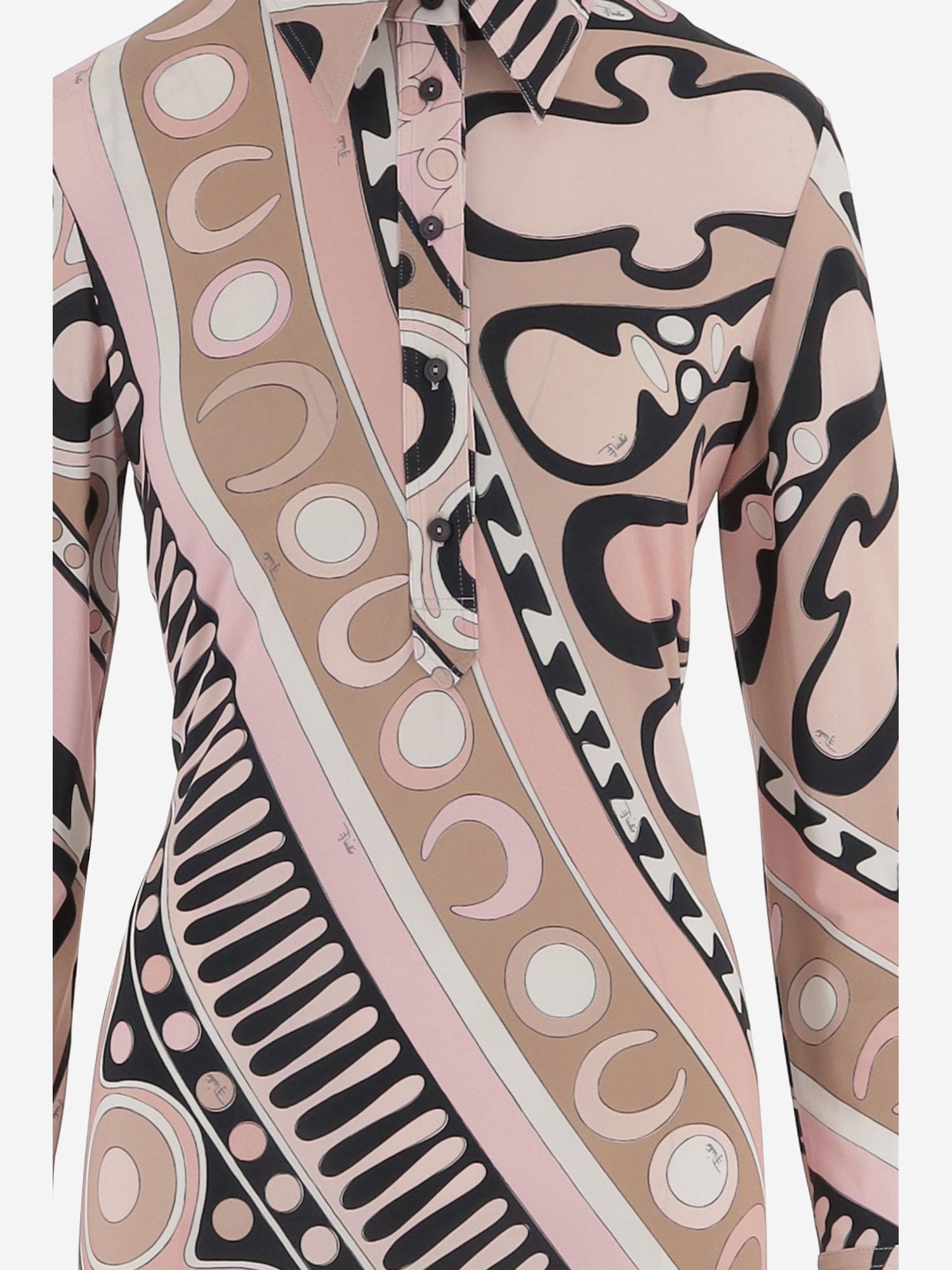 ABITO LUNGO IN VISCOSA STRETCH 6HJI656H887 063 EMILIO PUCCI 