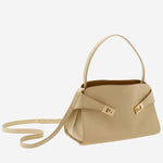 BORSA A SPALLA HUG SOFT IN PELLE 219816 004 SALVATORE FERRAGAMO 