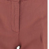 PANTALONI IN LINO E COTONE MELODY D 50142 QL2 