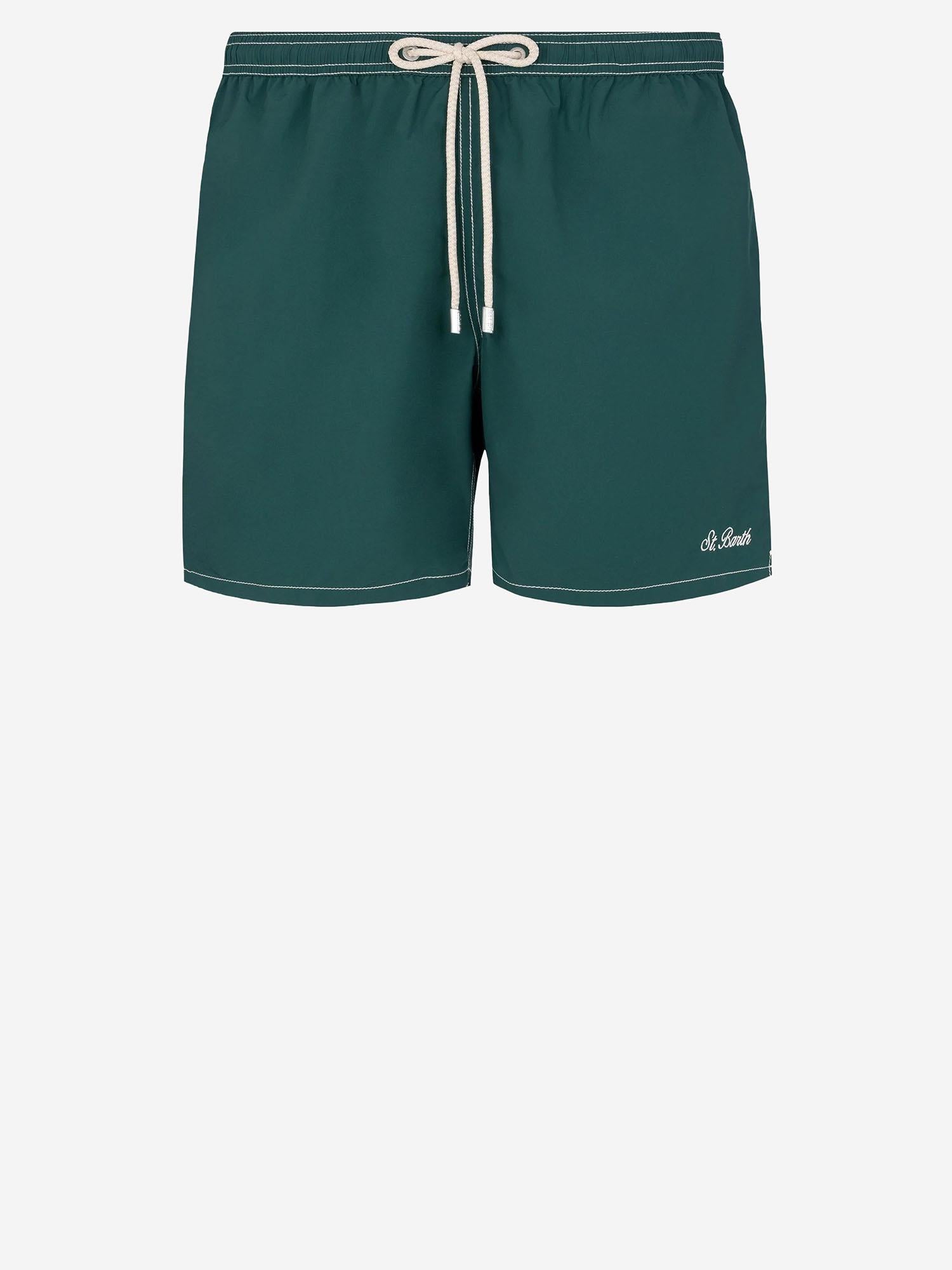 SHORTS DA BAGNO IN NYLON CON LOGO PATM001 00217L MC2 SAINT BARTH 
