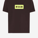 T-SHIRT IN COTONE CON LOGO S6MSJUTH005 943 MSGM KIDS 