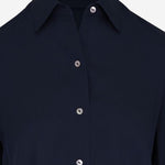 CAMICIA IN SETA STRETCH V101013150 403CBL VINCE 