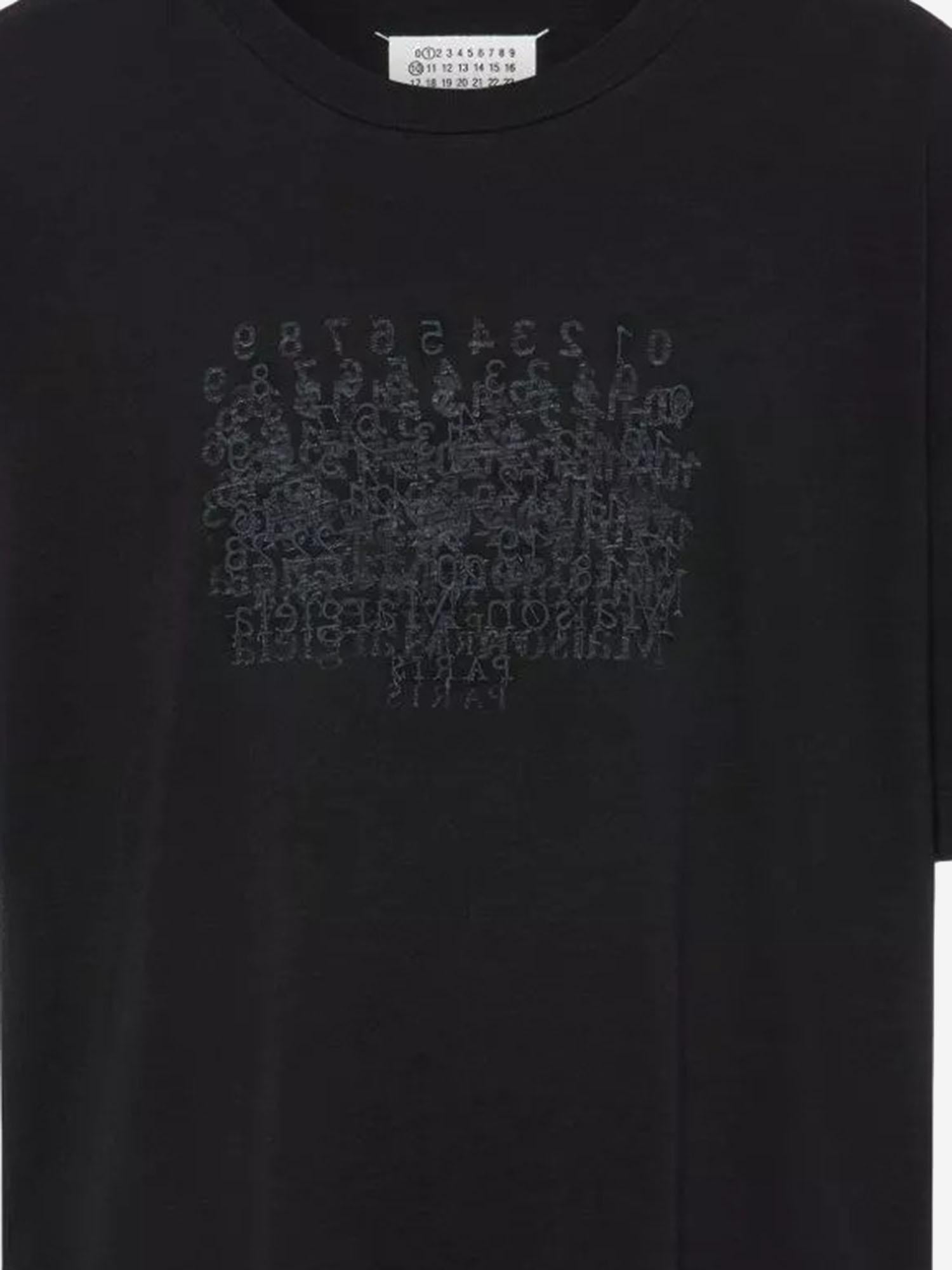 T-SHIRT IN COTONE CON LOGO S50GC0730 M20164861 MAISON MARGIELA 