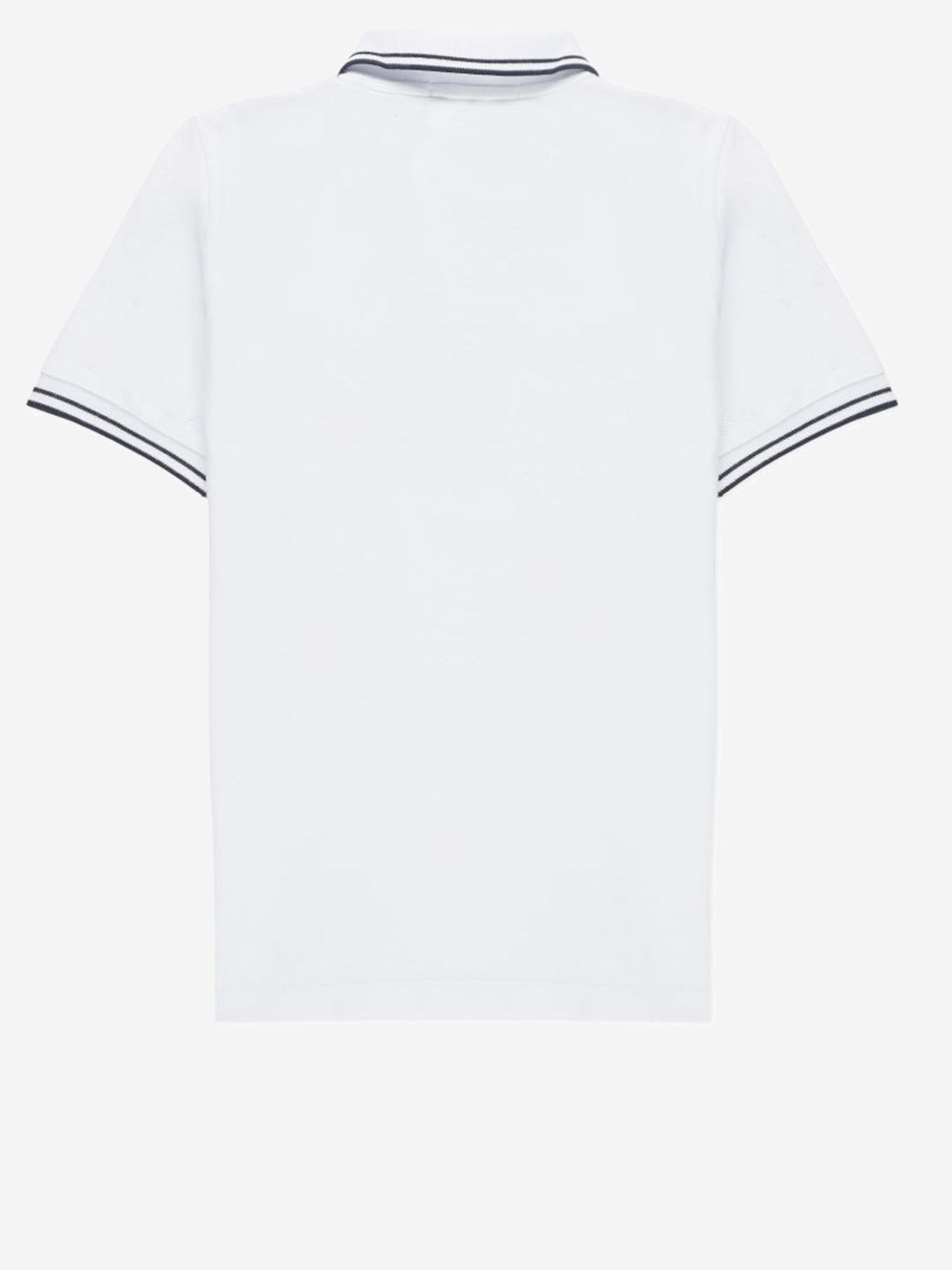 POLO IN COTONE STRETCH CON LOGO 2200001 S0018V1001 STONE ISLAND KIDS 