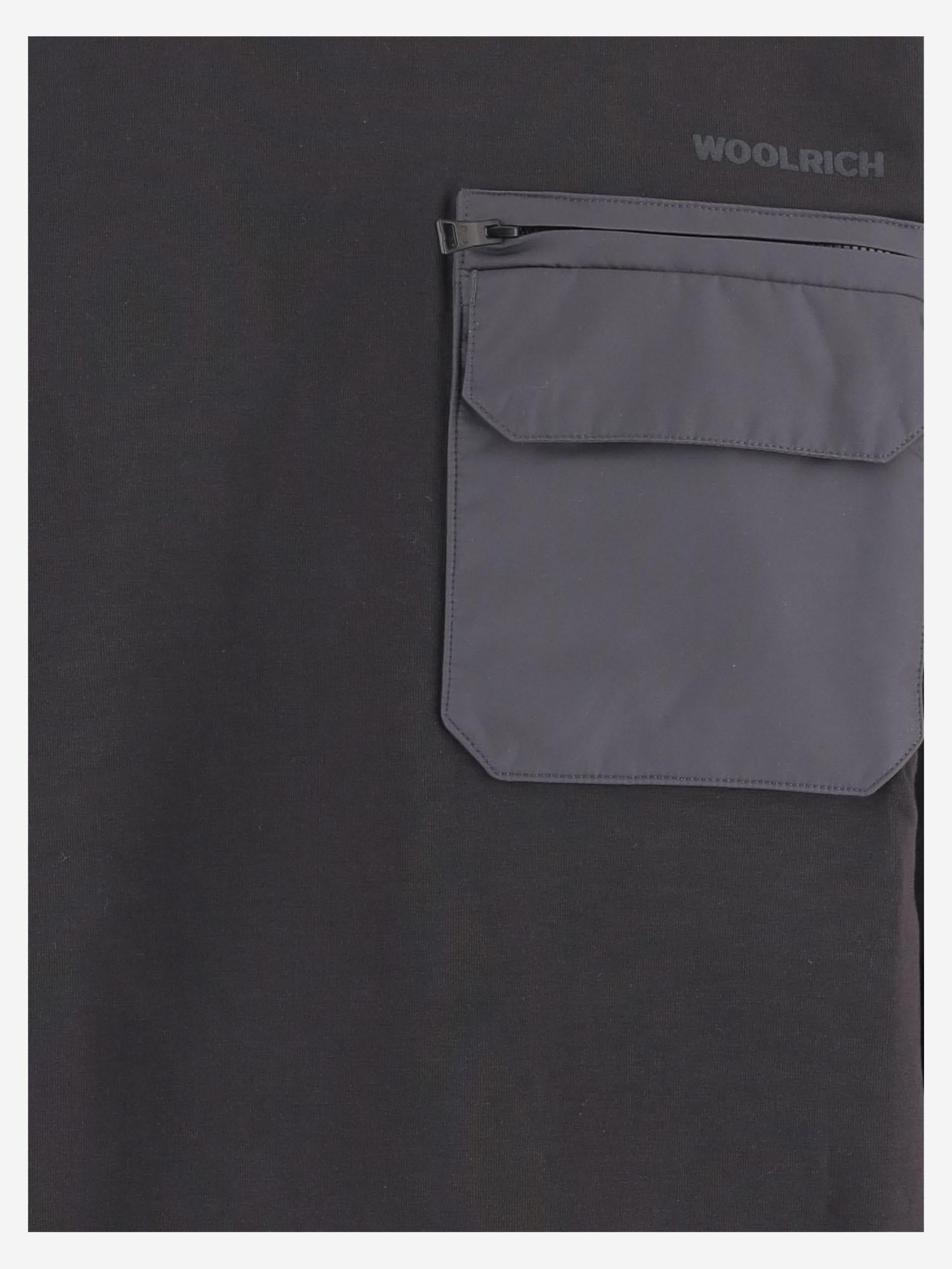 MAGLIONE CON LOGO CFBLSW2003MRUT4100 100 WOOLRICH 