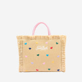 BORSA COLLETTE IN PAGLIA COL0017 00344L MC2 SAINT BARTH 