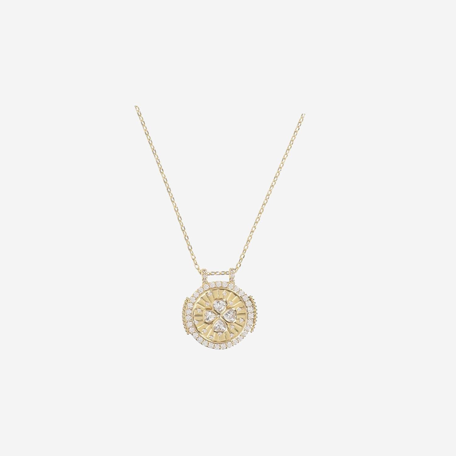 COLLANA TREFLE BOHO CO288 ORO MYA BAY 