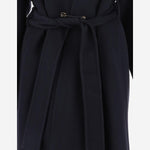 CAPPOTTO WRAP IN LANA E CASHMERE 6252K21002 MIDNIGHT CARVEN 