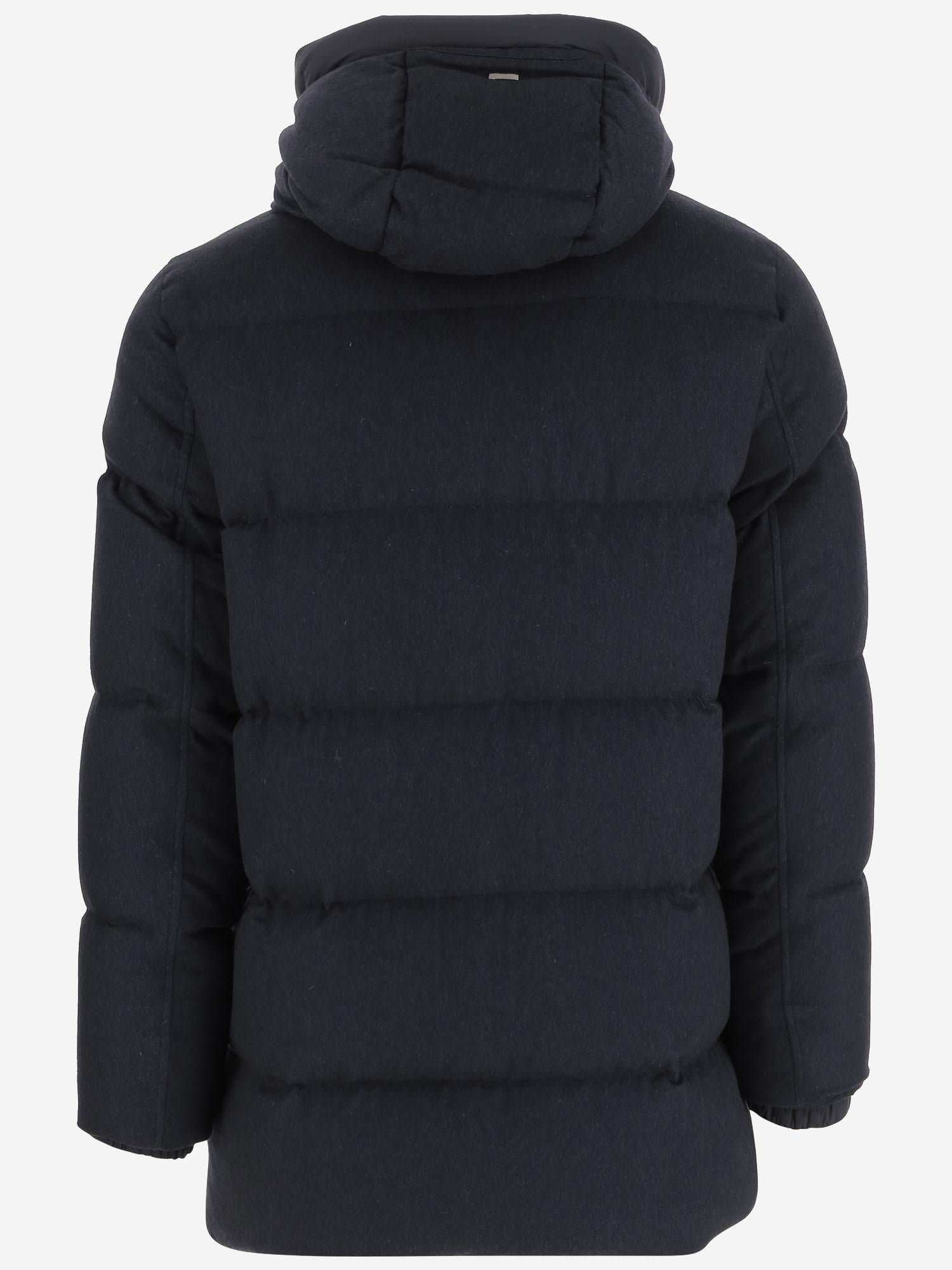 PIUMINO IMBOTTITO IN SETA E CASHMERE PI001143U 380879200 HERNO 