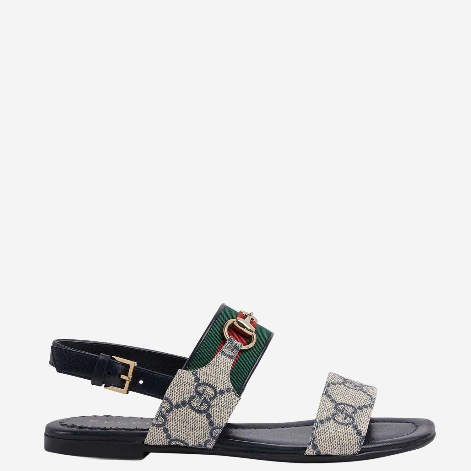 SANDALI GG CON WEB 857719 FAFM74061 GUCCI KIDS 