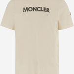 T-SHIRT IN COTONE CON STAMPA LOGO 8C00075 89B8U060 MONCLER 