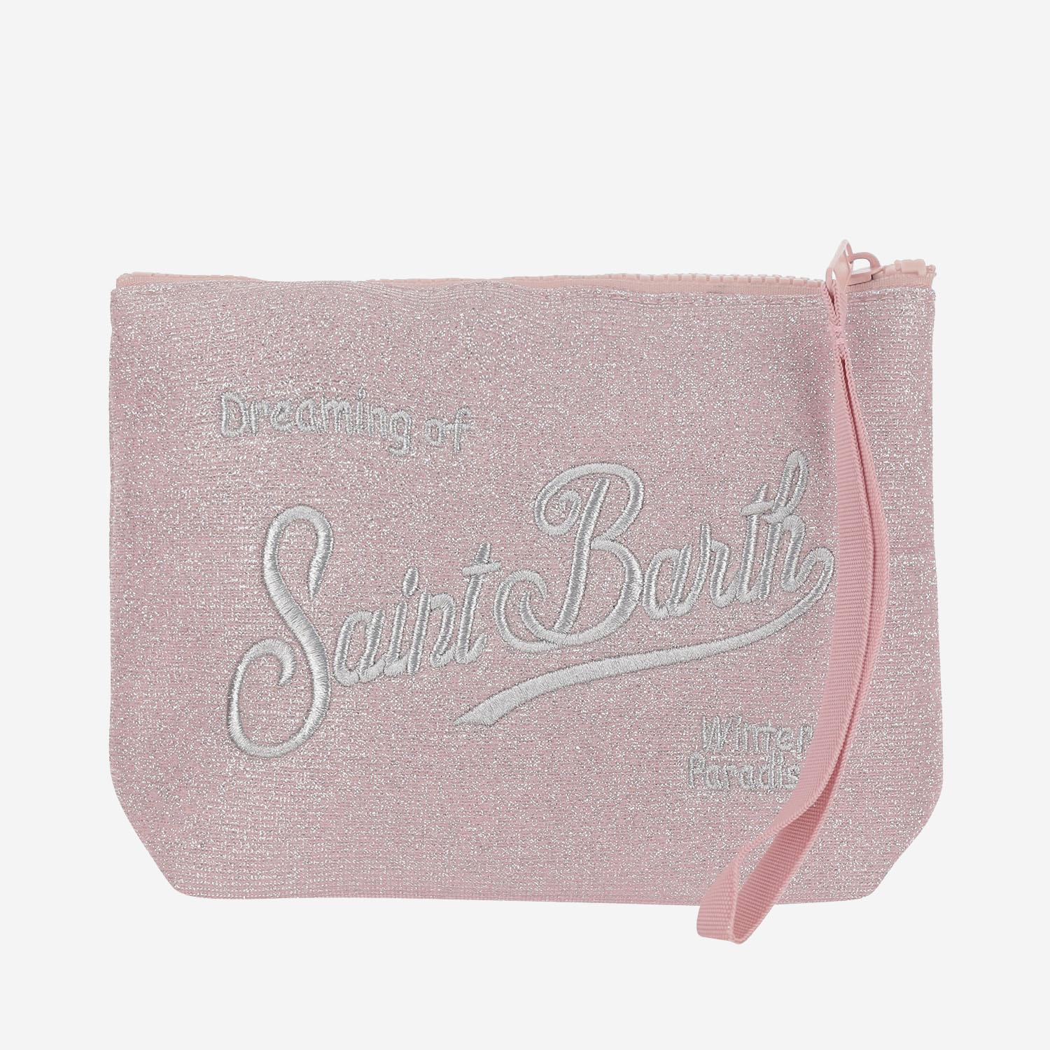 POCHETTE ALINE LUREX CON LOGO ALI0026 00242I MC2 SAINT BARTH 