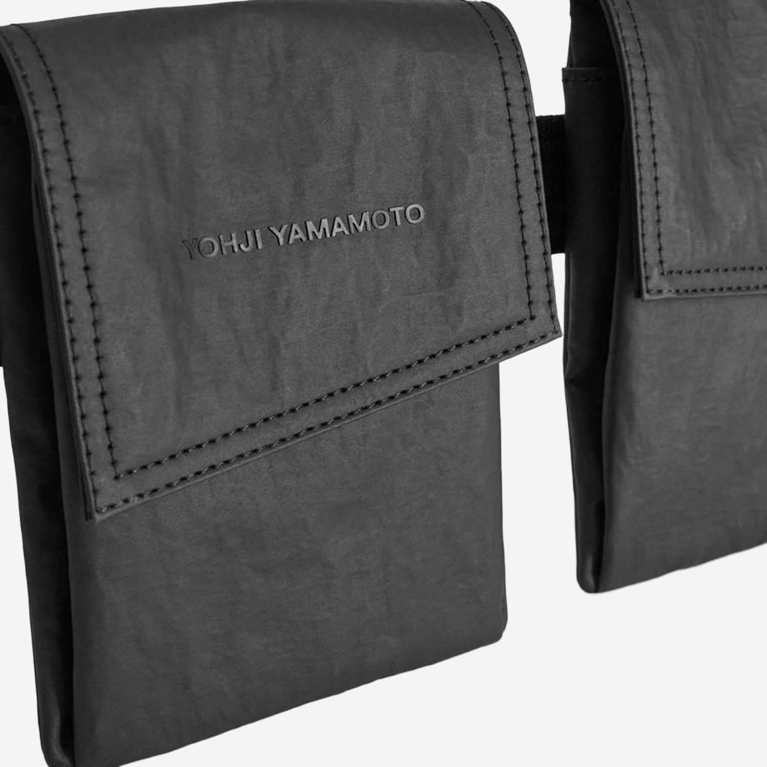 MARSUPIO MULTITASCHE Y-3 CON LOGO KE6082 BLACK ADIDAS Y3 