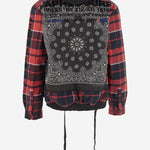 GIACCA IN MISTO COTONE CON STAMPA POSTERIORE 03GUSTAVOVERSHIRT RED APRES SURF 