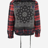 GIACCA IN MISTO COTONE CON STAMPA POSTERIORE 03GUSTAVOVERSHIRT RED APRES SURF 