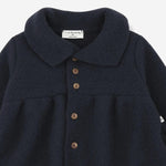 CAPPOTTO IN MISTO LANA 25W220 DARKBLUE 1+ IN THE FAMILY KIDS 