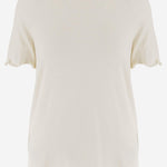 T-SHIRT IN MISTO SETA J01NF0006 J20341105 JIL SANDER 