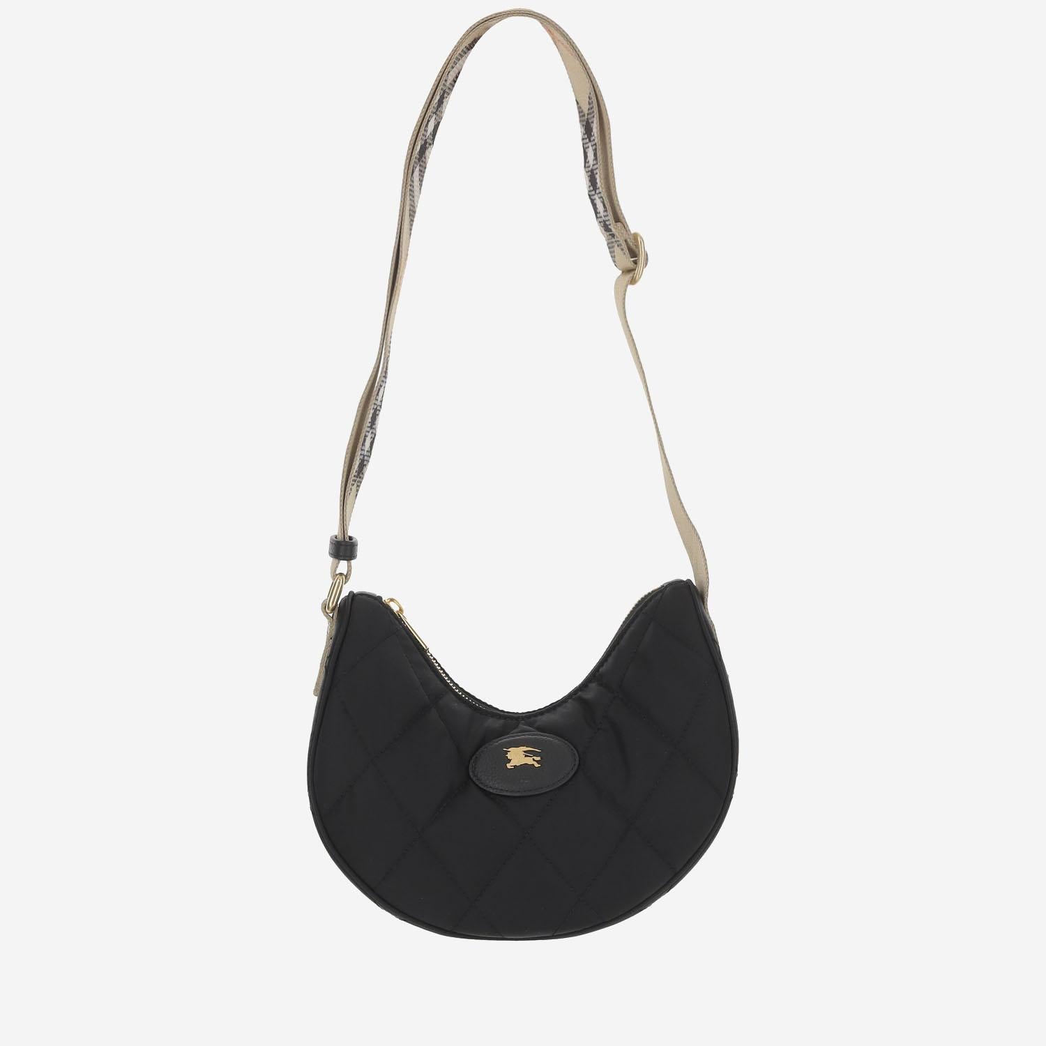 Borsa a tracolla Horseshoe 8111928 BLACK BURBERRY 