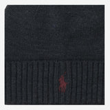 BEANIE IN LANA CON LOGO 710886137 004 POLO RALPH LAUREN 