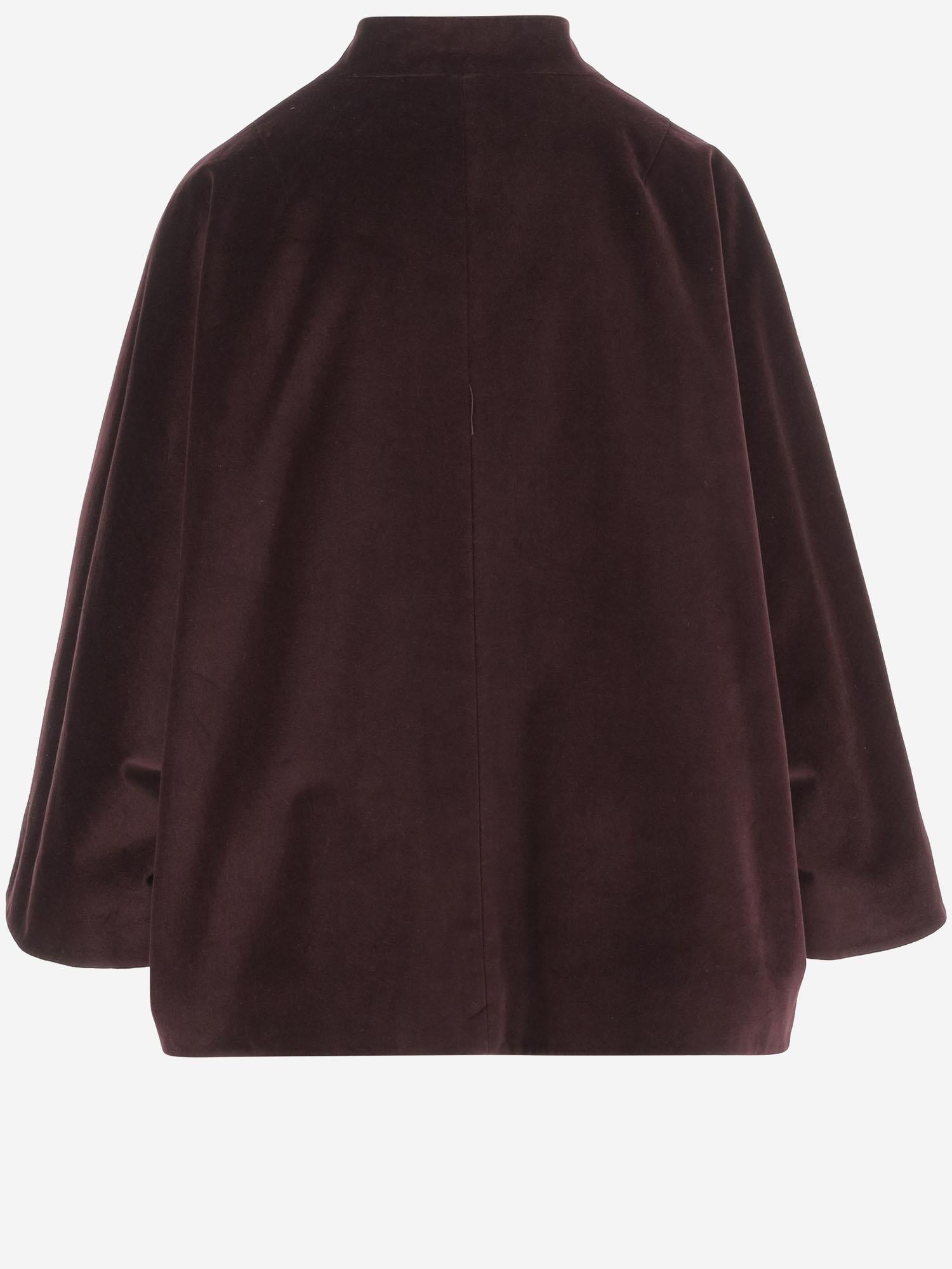 GIACCA IN VELLUTO DI COTONE A2667 4500457 SOI 