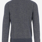 MAGLIA IN MISTO LANA CON ZIP AL COLLO K4138JW KBC K-WAY 