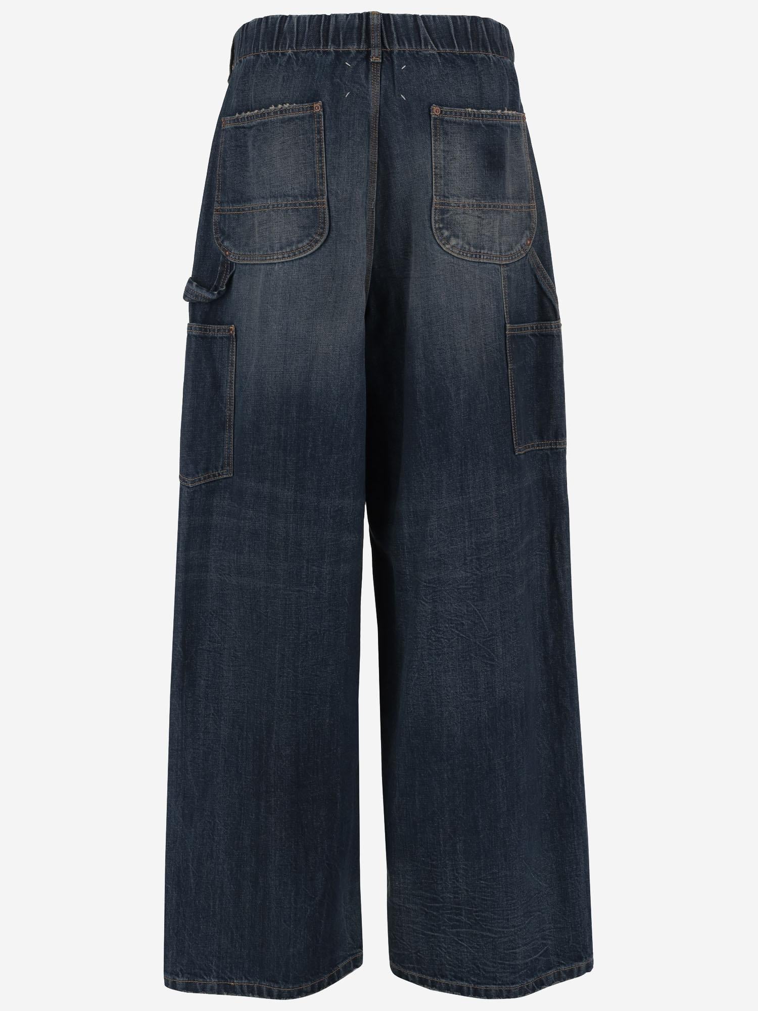 JEANS IN DENIM DI COTONE S67KA0077 M30037961 MAISON MARGIELA 