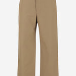 PANTALONI  IN COTONE CON WEB 814725 Z7AG72578 GUCCI 
