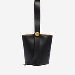 BORSA MEDIA PEBBLE BUCKET IN MORBIDA PELLE DI VITELLO AANBBBWX01 1100 LOEWE 