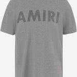 T-SHIRT IN COTONE CON LOGO AMJYTE 1214Grey AMIRI 